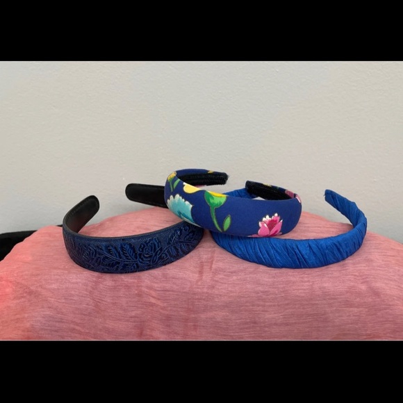 Headbands in Blue x 3 - Picture 2 of 2